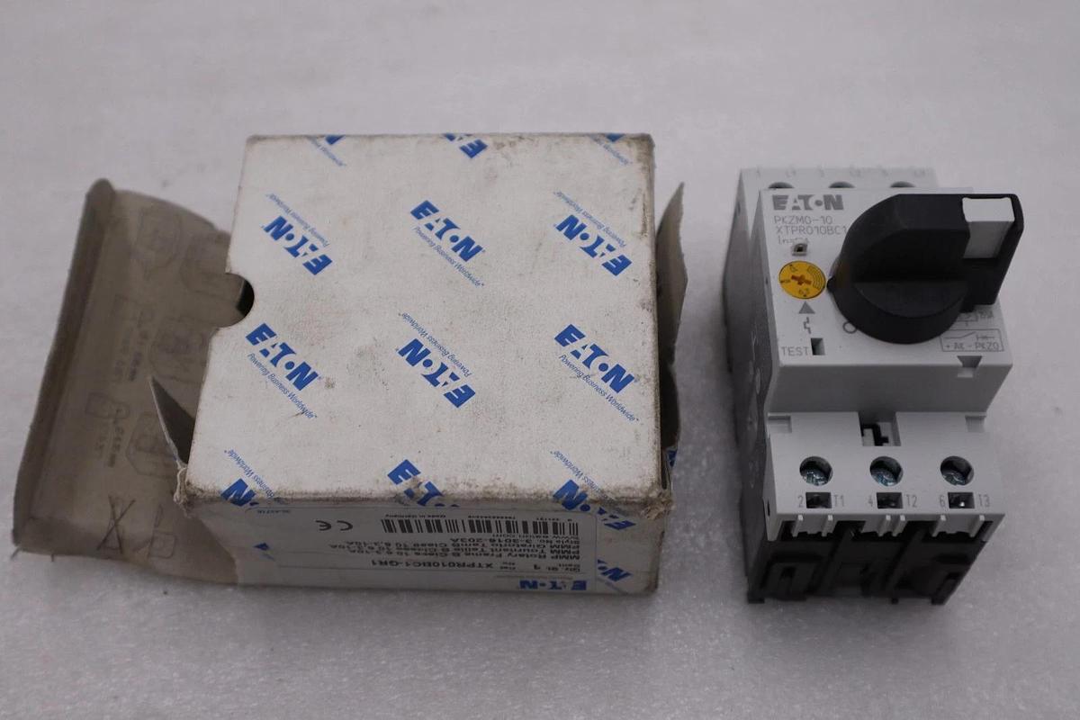 NEW OPEN BOX EATON XTPR010BC1-GR1 CIRCUIT BREAKER STK K2107CC