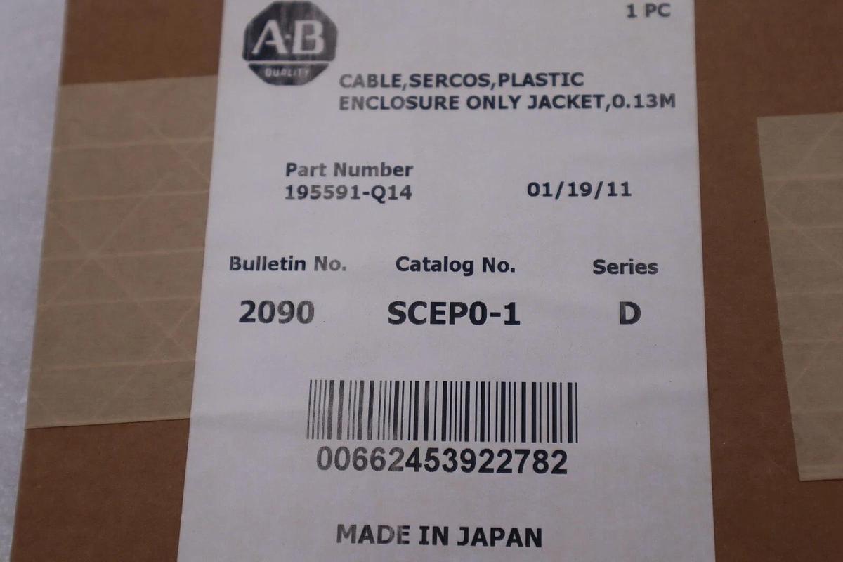 AB 2090-SCEP0-1 Fiber Optic Cable Ser D New In Box Spot Goods STOCK B-1422