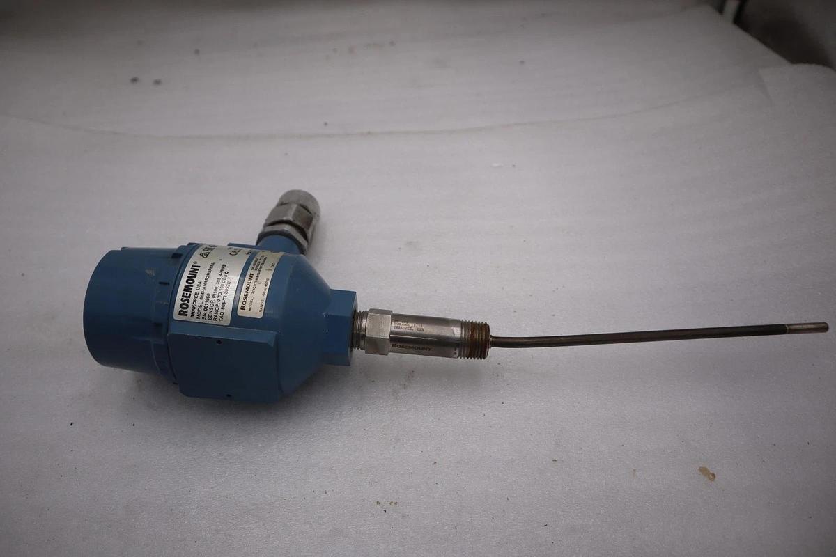 Used Rosemount 214C Temperature Sensor 214CRTSMB1S4E0077SLXAXW -50 TO 450 C #H1918