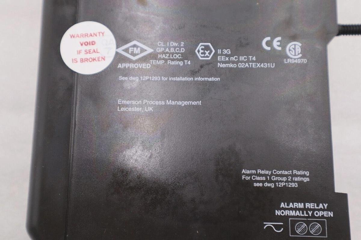 Used EMERSON KJ1501X1-BC2 DELTAV ACTUATOR SENSOR INTERFACE REV E #L-361