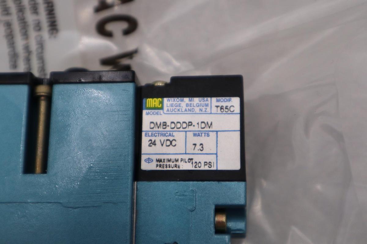 MAC VALVES INC 92B-AAA-000-DM-DDDP-1DM / 92BAAA000DMDDDP1DM (NEW IN BOX) #H764A