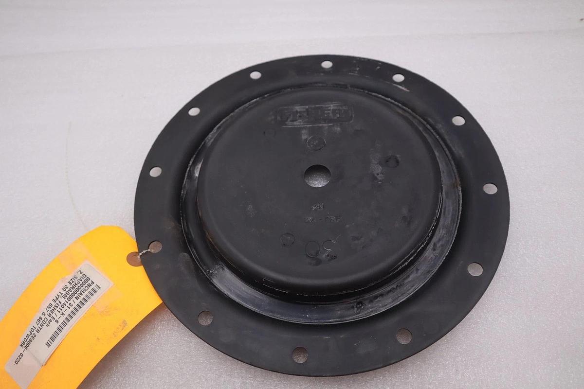 Fisher 2E800002202 DIAPHRAGM, NITRILE, TYPE 667 SIZE 30 NEW STOCK 133A