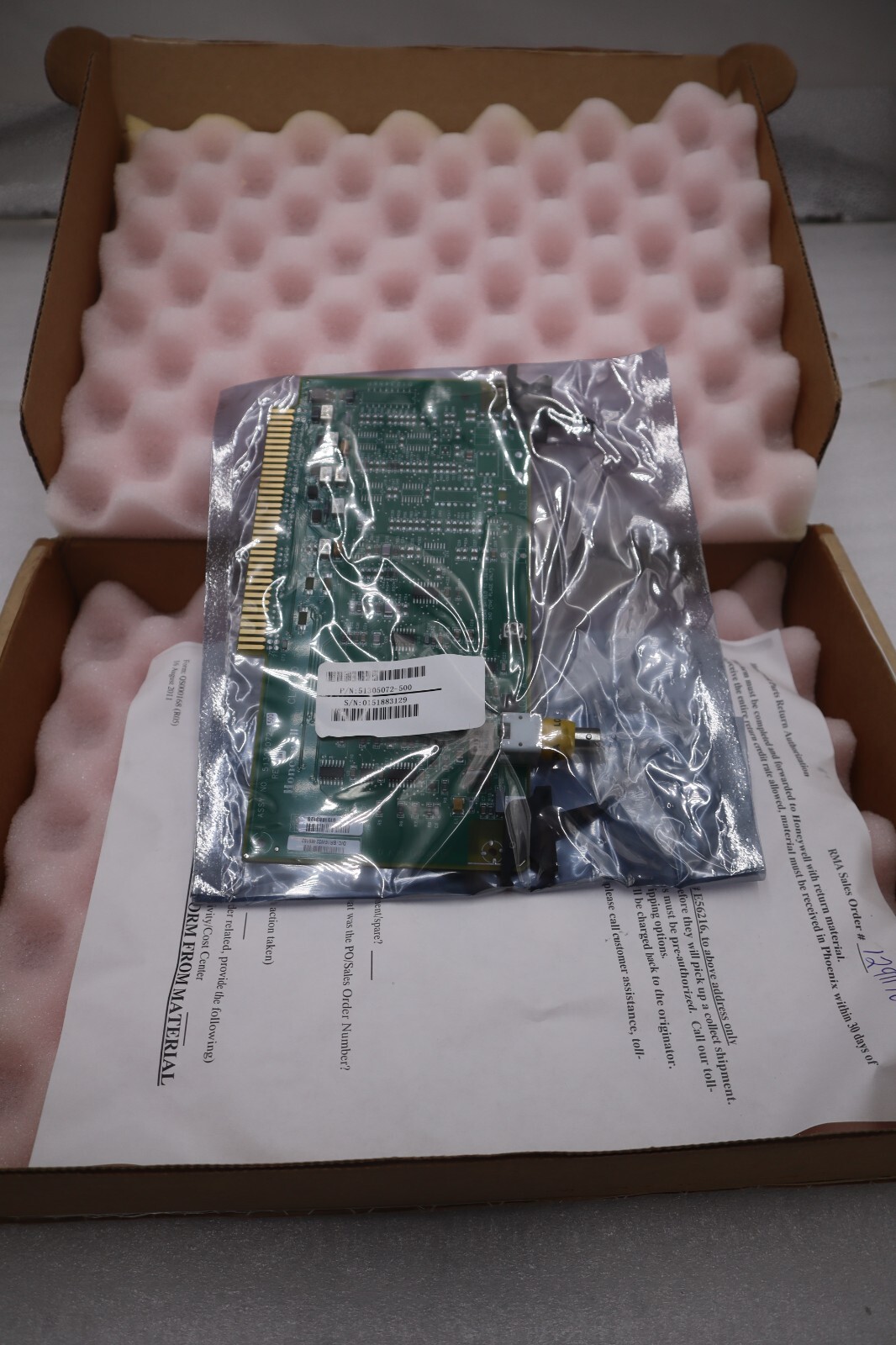 Used HONEYWELL I/O CARD 51305072-500 NEW IN BOX STOCK G145