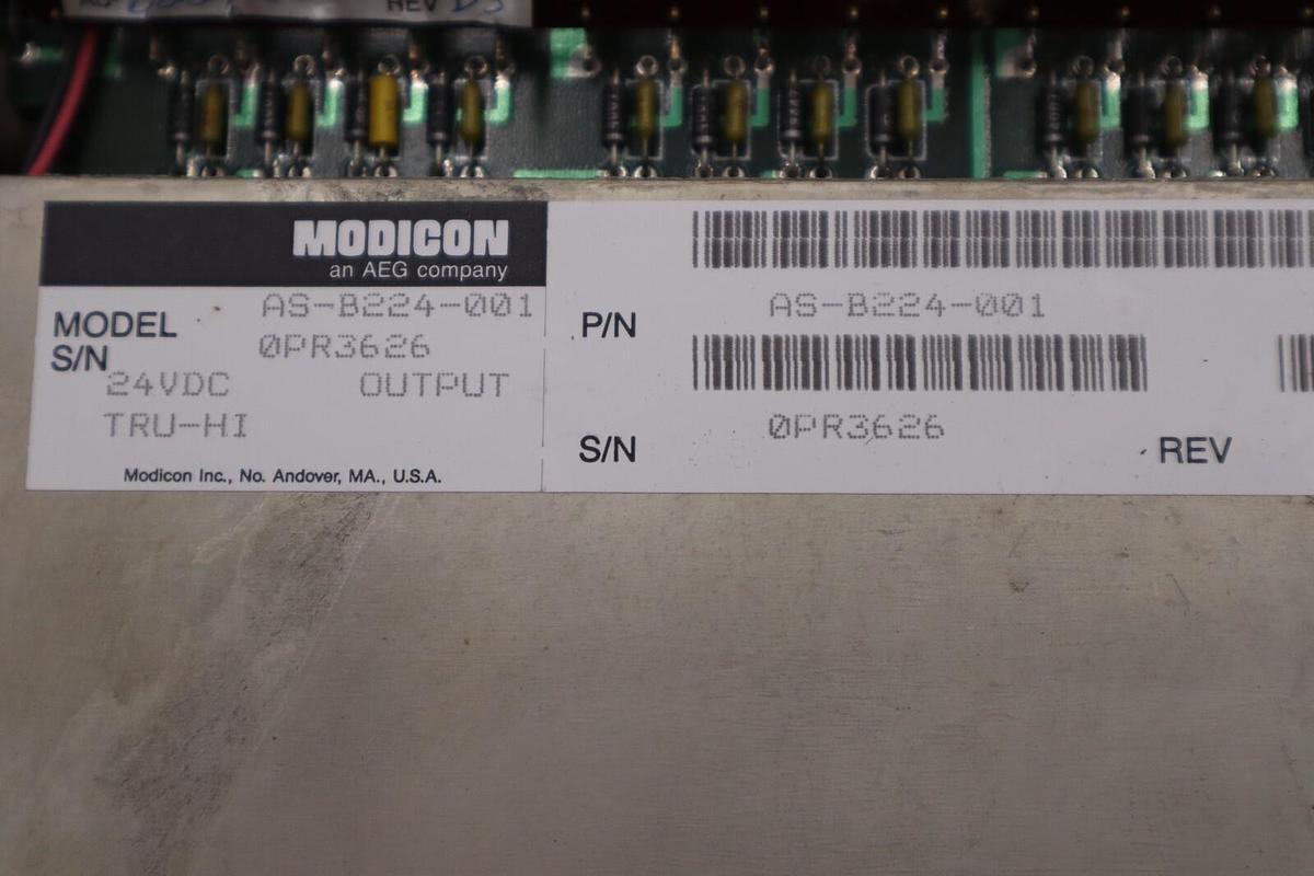NEW IN BOX MODICON SCHNEIDER ELECTRIC AS-B224-001 TRU-HI OUTPUT STOCK G350