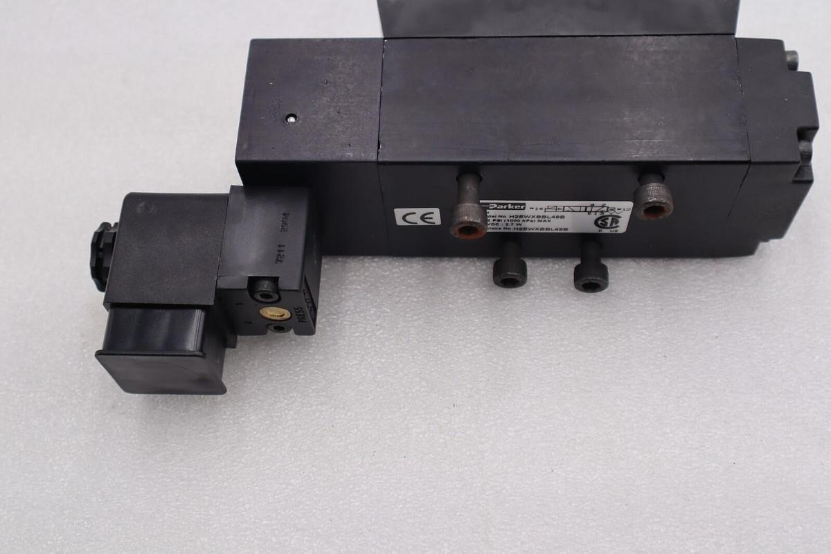 NEW Parker h2ewxbbl49b Solenoid Valve STOCK L-541