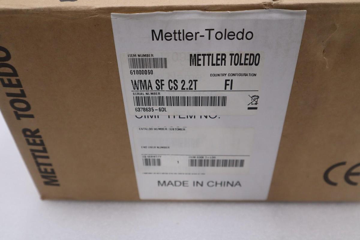 Used Mettler Toledo Flexmount WMA FF CS 2.2T w/ 0745A Load Cell NEW STOCK #G453