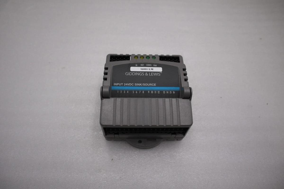Used Giddings & Lewis M.1300.7372 R1 Input Module 24VDC SINK/SOURCE STOCK 5184A
