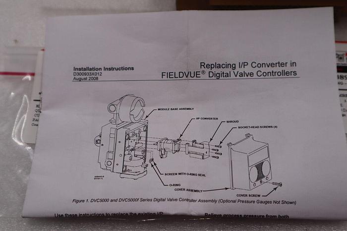 EMERSON FISHER 38B6041X152 / 38B6041X152 (BRAND NEW) 2019 FIELDVUE STOCK 4016