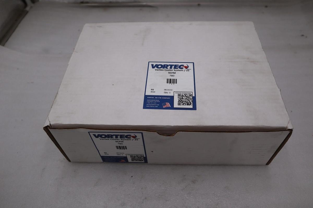 NEW VORTEC 780 VORTEX COOLER SYSTEM 25 SCFM 780 - STOCK 1501A