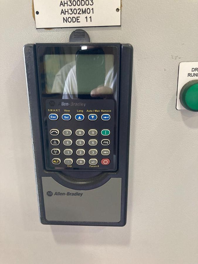 Used ELECTRICAL ENCLOSURE WITH 20BD156A0AYNANC0 Allen Bradley 125HP Powerflex 700