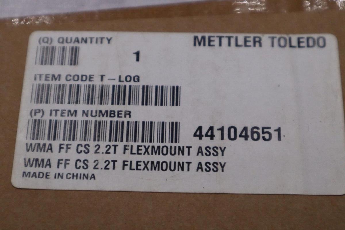 Used Mettler Toledo Flexmount WMA FF CS 2.2T w/ 0745A Load Cell NEW STOCK #G502