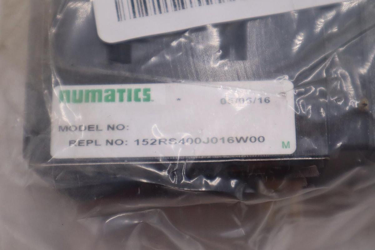 NUMATICS 15RS400J016W00 STOCK #2146A