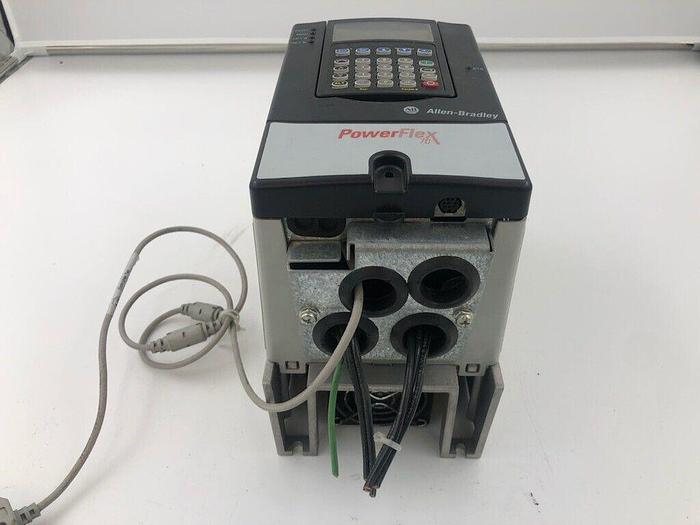 Used ALLEN BRADLEY POWERFLEX 70 20AD3P1A0NYNNCC0 SERIES A F/W 2.001 STOCK 536
