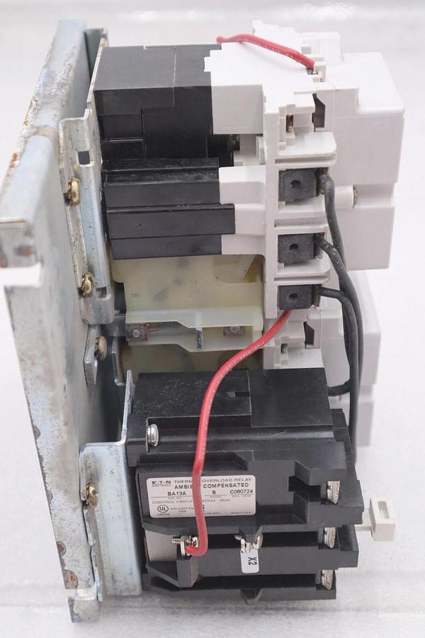 Used Cutler-Hammer Motor Control 6710C56G02 With BA13A Relay #3662
