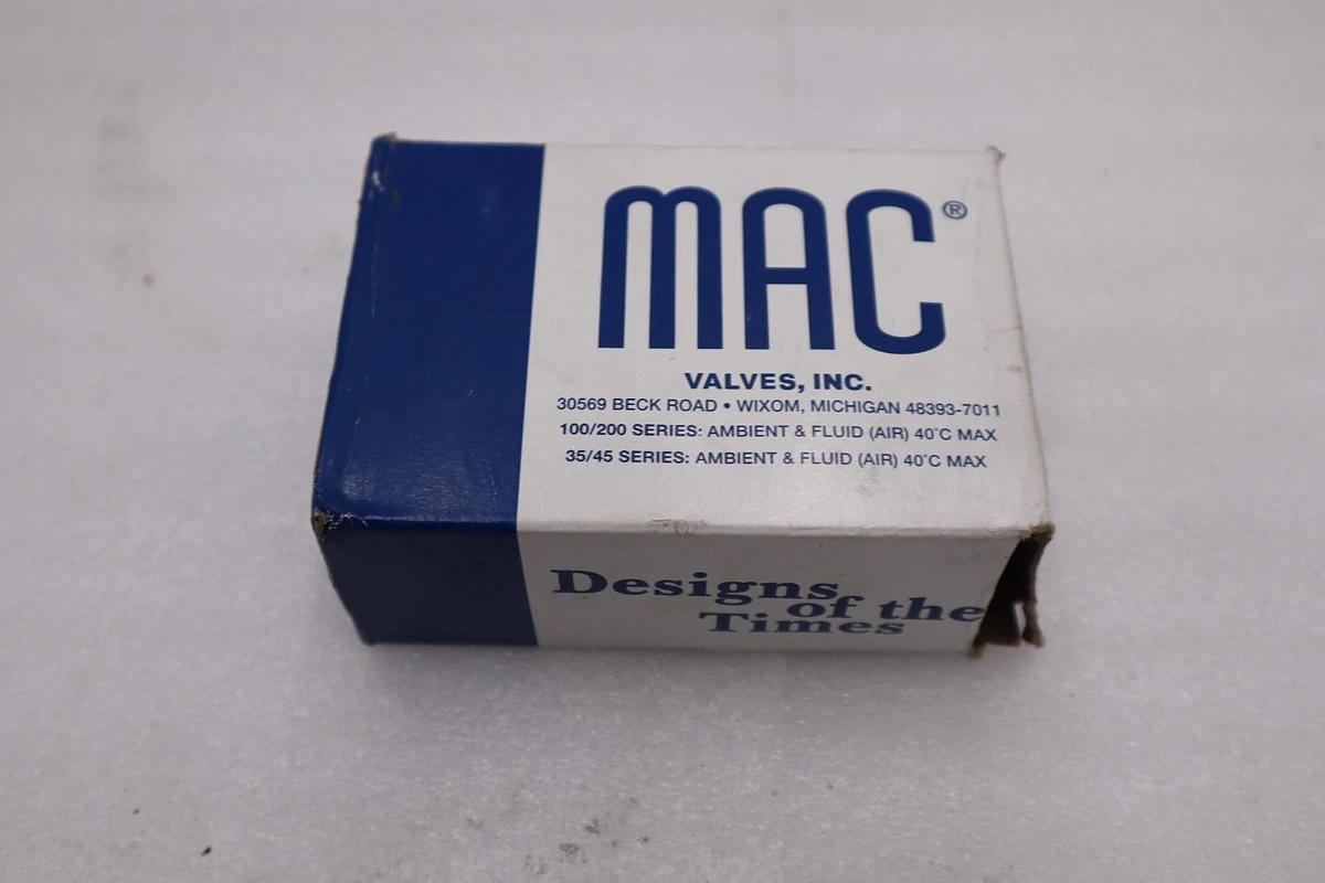Used MAC VALVES 111B-501CABA 24VOLTS DC NEW IN BOX STOCK H1430A