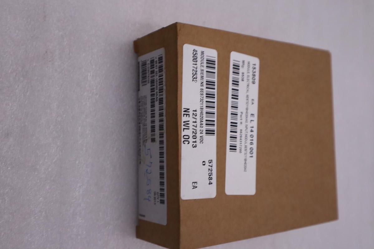 SIEMENS 6ES7 321-IBH02-0AA0 SIMATIC S7-300 DIGITAL INPUT MODULE NEW SEALED#G387A