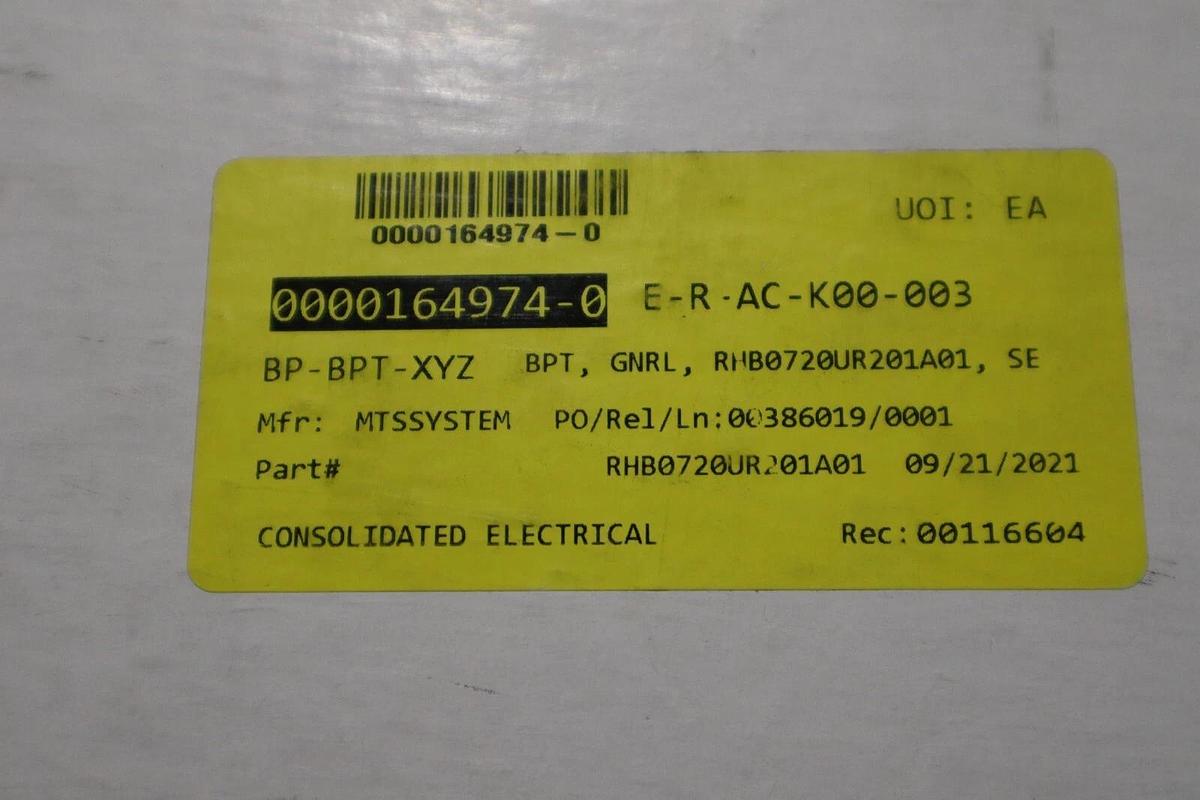 Used MTS Temposonics G-Series Linear Position Sensor RHB0720UR201A01 NEW STOCK G740