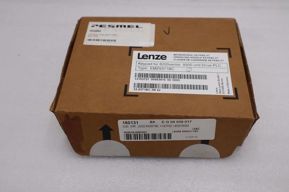 NEW OPEN BOX Lenze Inverter EMZ9371BC Keypad Operating Panel STOCK G558A