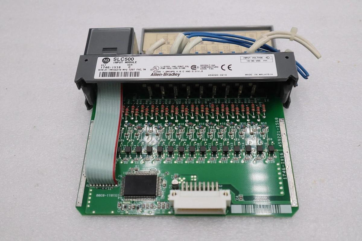Used Allen Bradley 1746-IV16 SLC 500 SER C Input Module AB STOCK K-85-D
