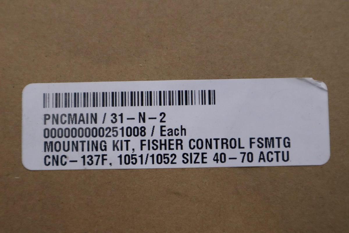 Used FISHER GG04418X012 ARRAY ARCED 1051/1052 SIZE 40-70 WINDOW MOUNTING KIT GF411