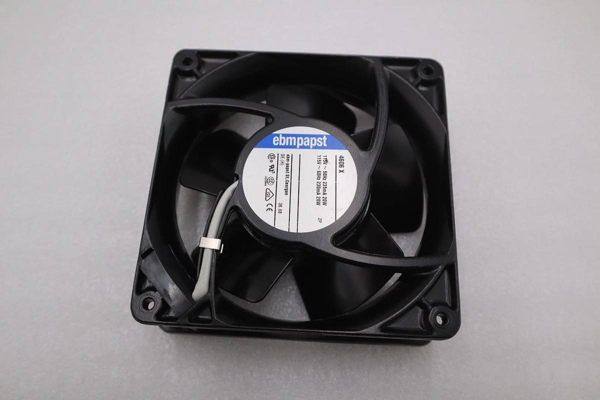 Used LOT OF 3 - Ebmpapst 4606 X Heavy Duty Fan 20W 115V - NEW - STOCK GF236A