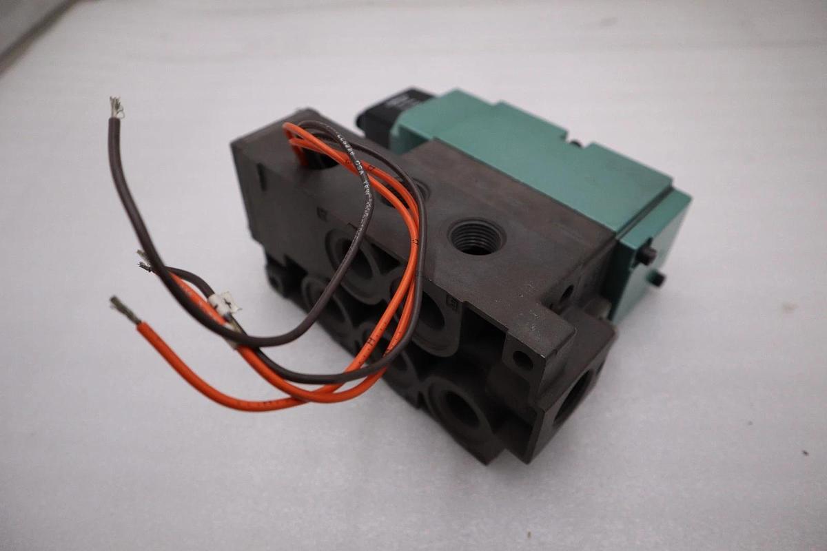 Used NEW ASCO 554BA435KT00030 SOLENOID VALVE MK55 SERIES 1/2" PORTS STOCK H1615