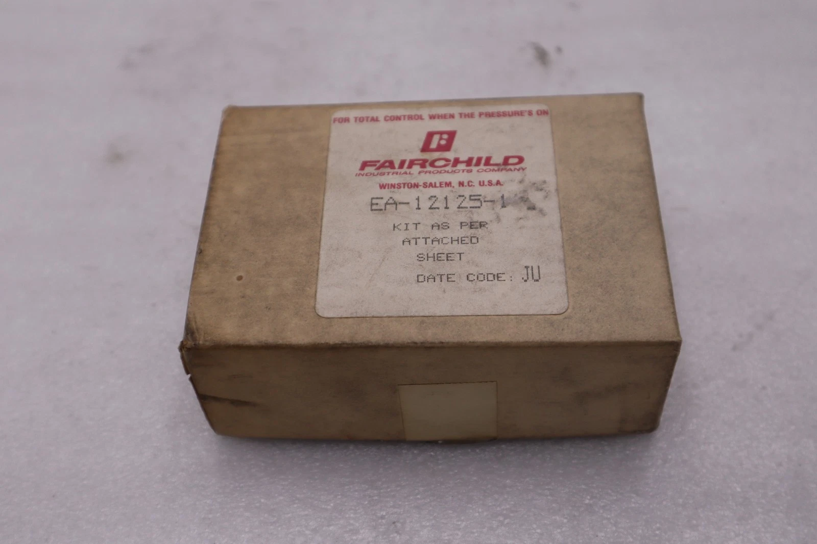 Used Fairchild Service Kit EA-12125-1 NEW IN BOX STOCK GF-670A