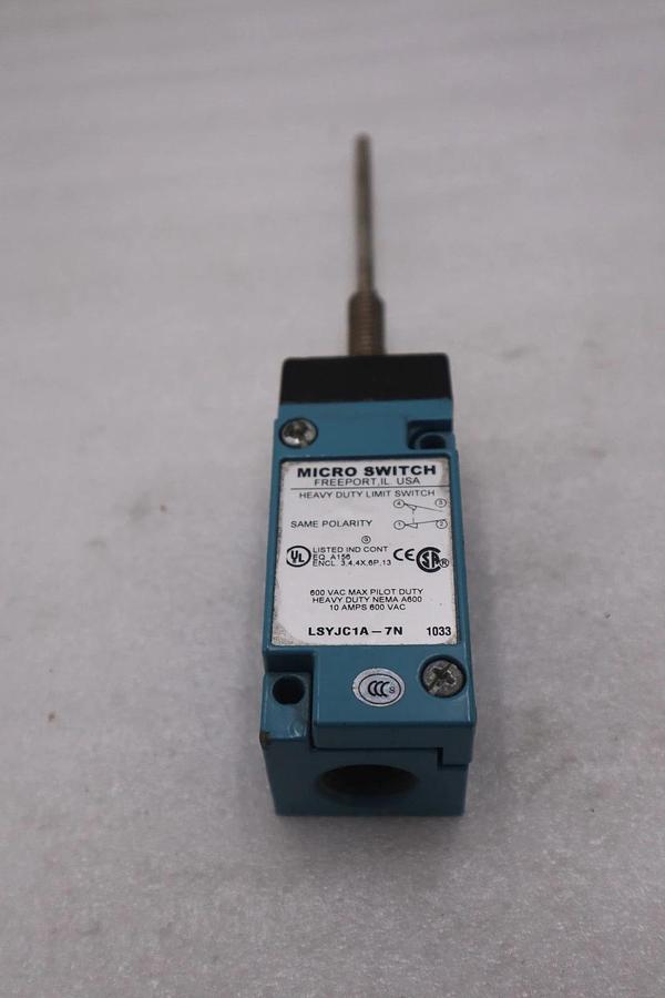 HONEYWELL LSYJC1A-7A MICROSWITCH MICRO LIMIT SWITCH STOCK #GF-708A