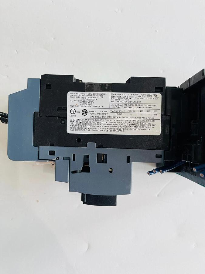Used SIEMENS SIRIUS 3RV2011-0JA10 CIRCUIT / 3ZX1012-0RH21-1AA1/ 3RV2928-1K #K-813