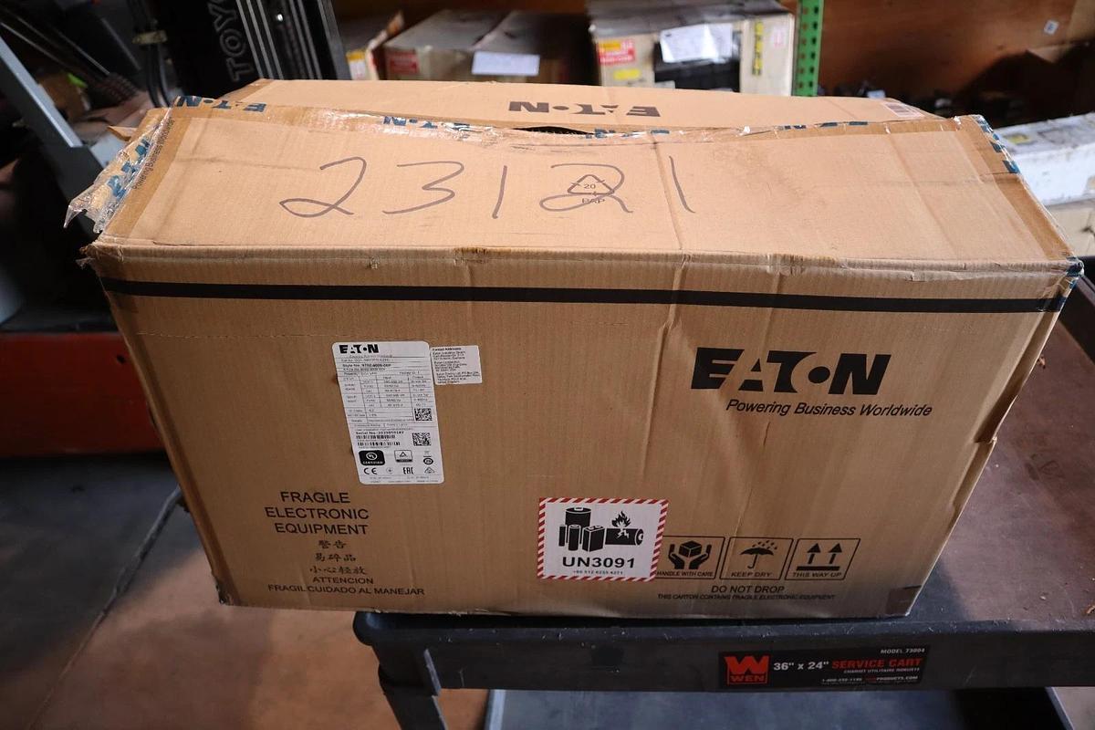 Used EATON POWERXL DG1 AC Drive 50/60HP DG1-34072FN-C21C 9702-4009-00P STOCK 4914A