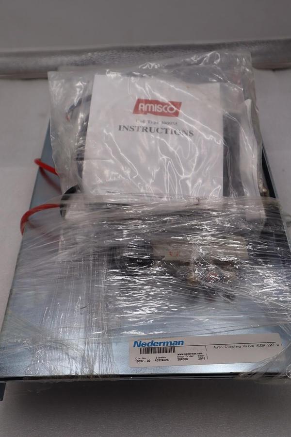NEDERMAN 16037-00 AUTO CLOSING VALVE #1004A