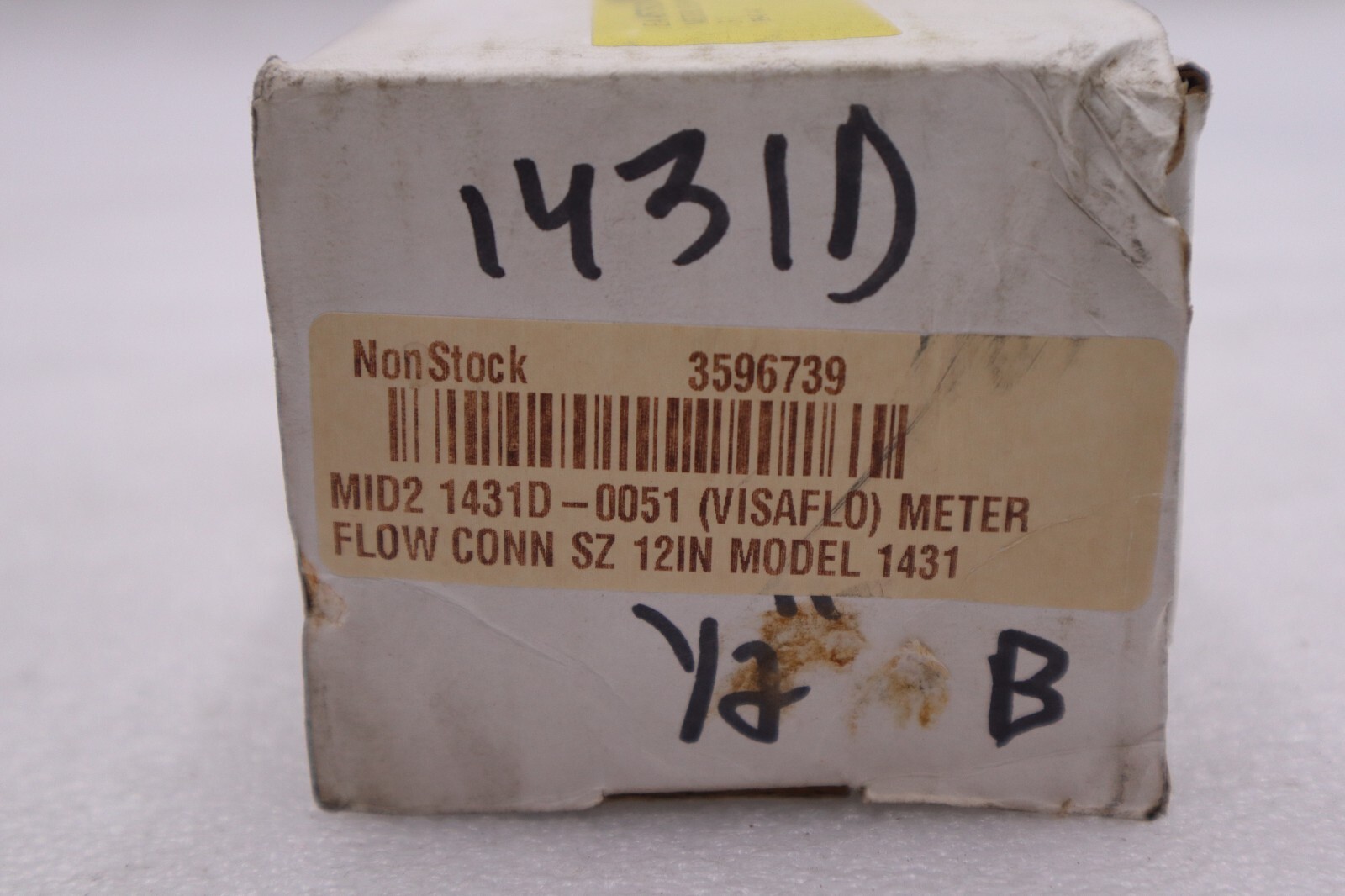Used OPW 1321D VISI-FLO 135PSI FLOW METER 1/2 IN STOCK #K-2273