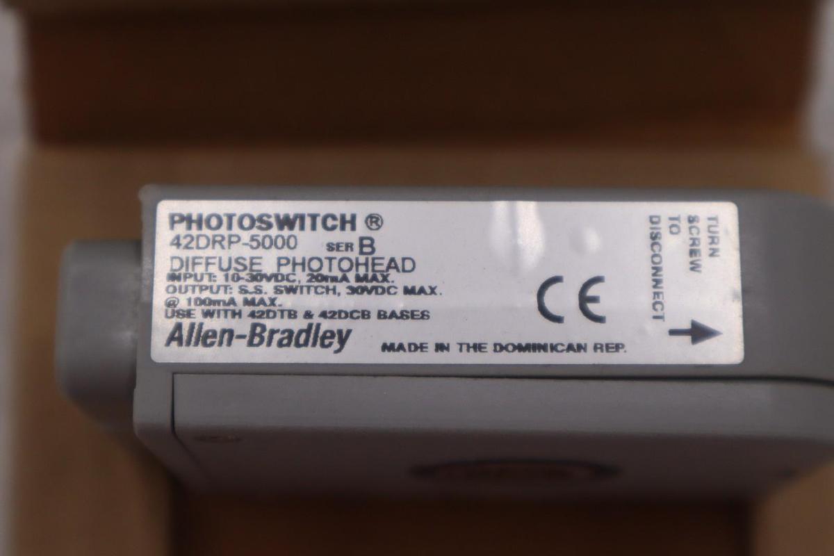 ALLEN BRADLEY 42DRP-5000 / 42DRP5000 PHOTOSWITCH DIFFUSE PHOTOHEAD NEW IN BOX