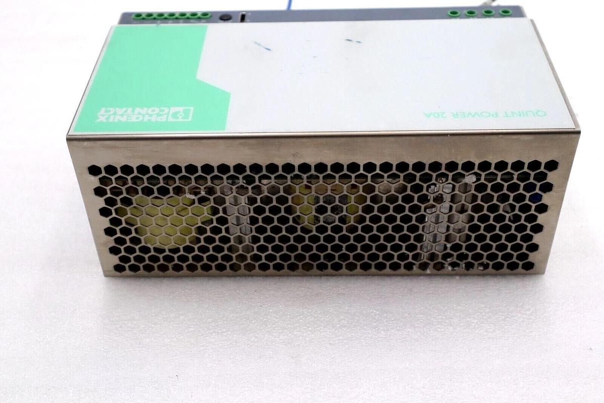 Used PHOENIX CONTACT QUINTPS34005000AC24DC20F POWER CONTACT #L-223
