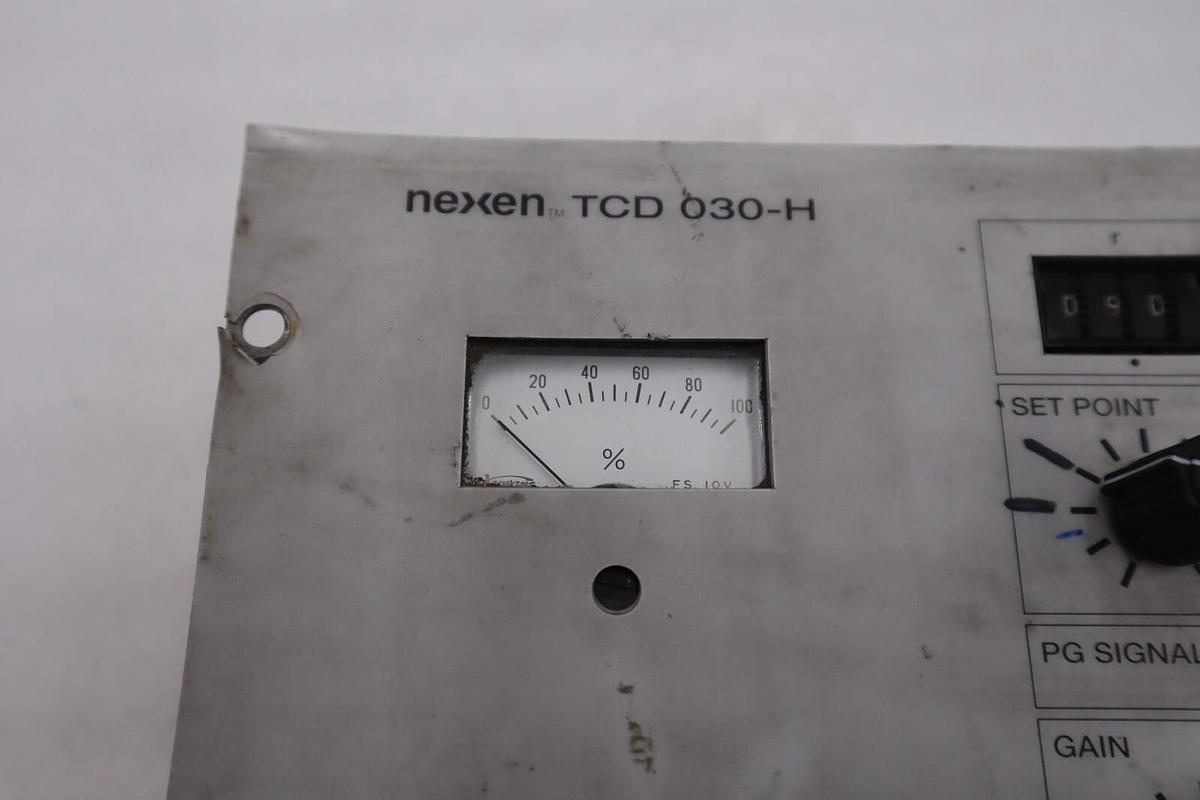Used HORTON NIRECO TENSION CONTROLLER TCD030-H STOCK 3448-A