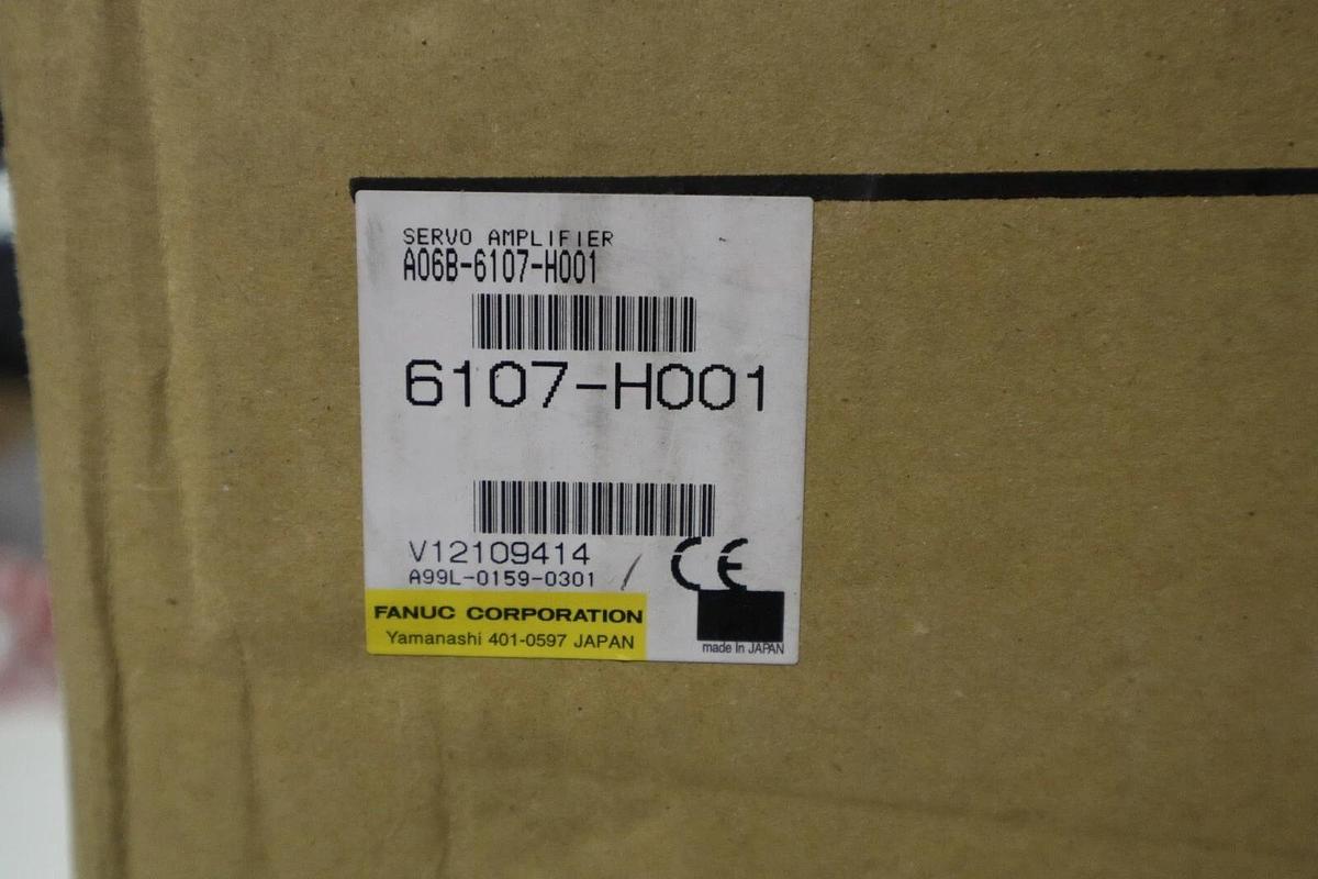 Used NEW Fanuc A06B-6107-H001 FANUC AC SERVO AMPLIFIER STOCK 1779