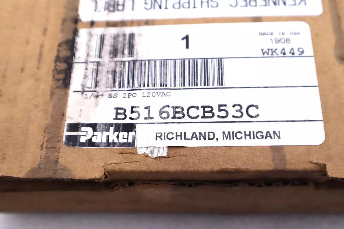 NEW PARKER B516BCB53C AIR CONTROL VALVE #L-540