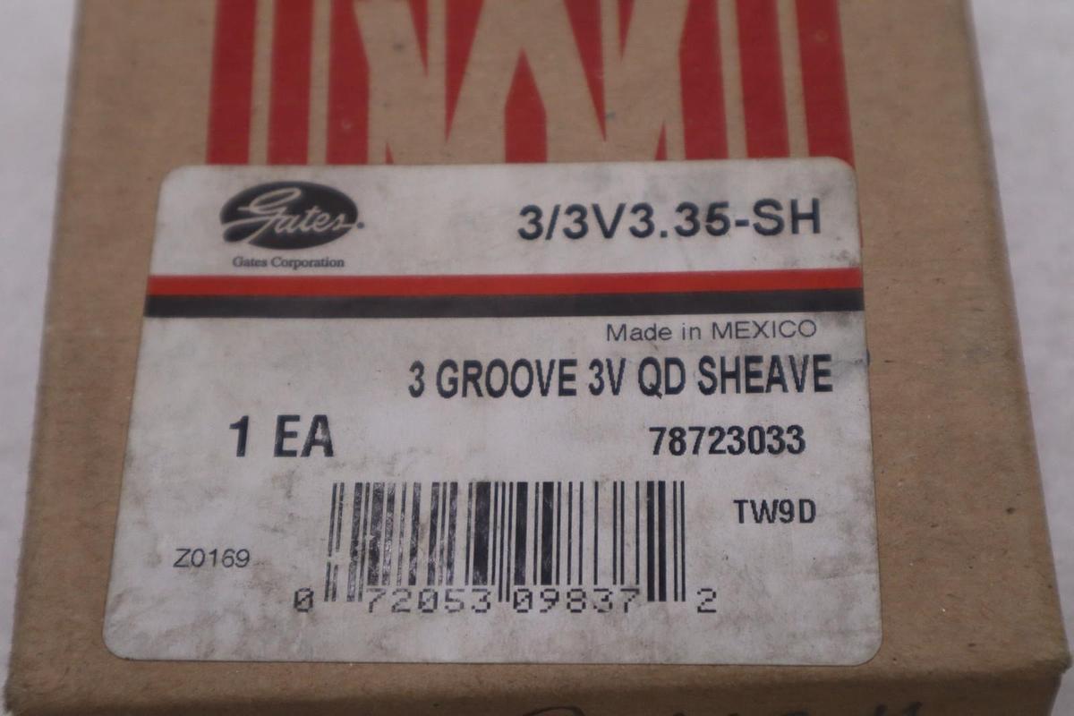 NEW TB Woods 3V3.353 SHEAVE STOCK K58C