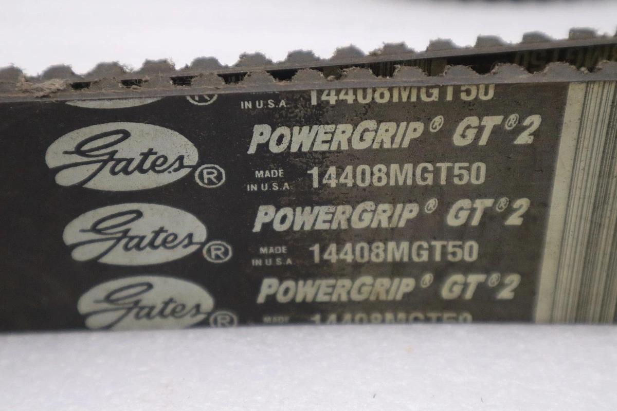 Used Gates 1440-8MGT-50/ 14408M50 PowerGrip GT2 Timing Belt - STOCK M-13A