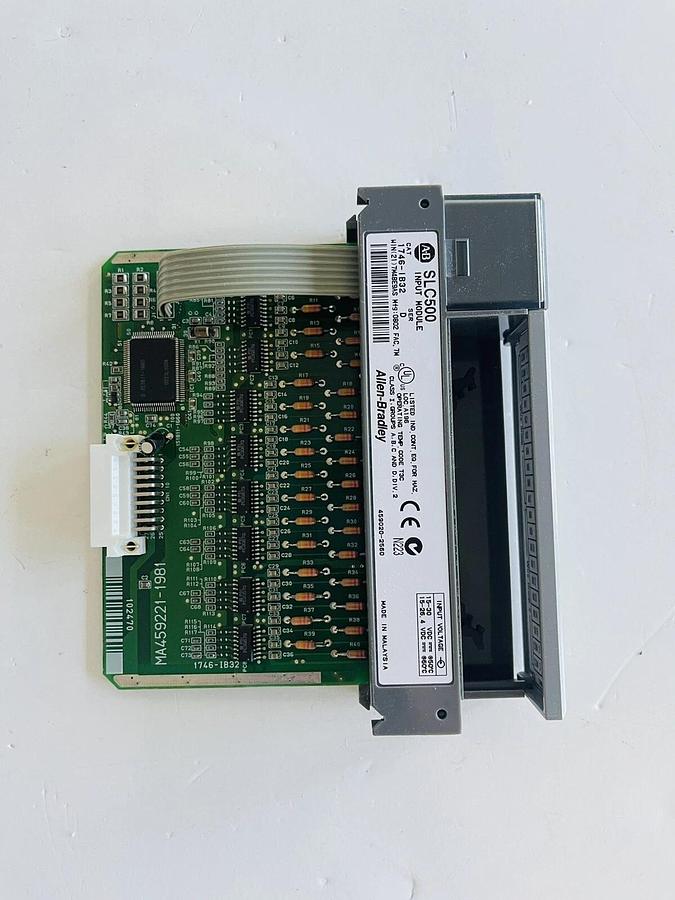 Used ALLEN BRADLEY 1746-IB32 SERIES D SLC500 INPUT MODULE  #K-942