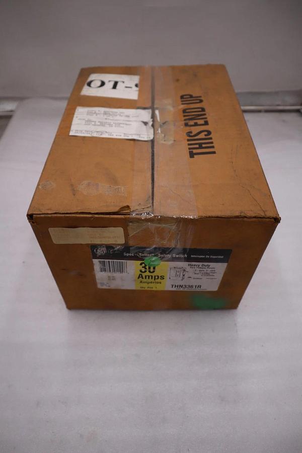 Used New GE THN3361R Heavy Duty Safety Disconnect Switch - STOCK 1702CC