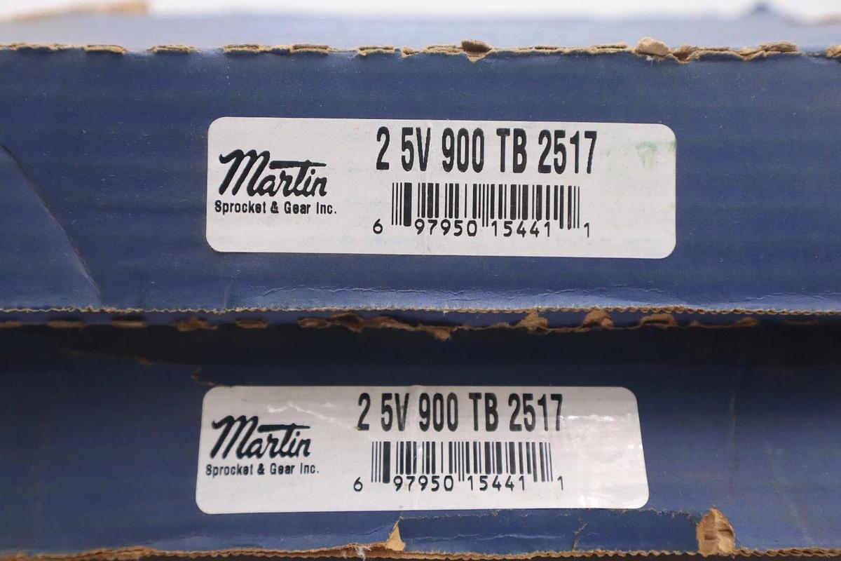 Used Martin Sprokect & Gear 2 5V 900 TB 2517 Bushing Bore New Open Box Stock #3603