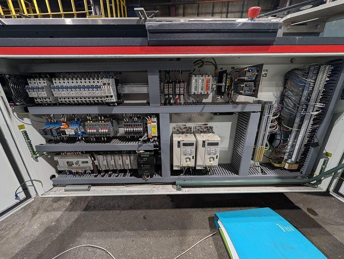 Used SHANKLIN F-5AC AUTOMATIC SIDE SEAL SHRINK WRAPPER