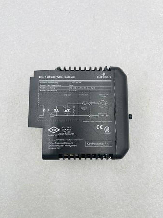 Used EMERSON DELTAV KJ3001X1-BH1 120/230VAC NSNP #K-2594