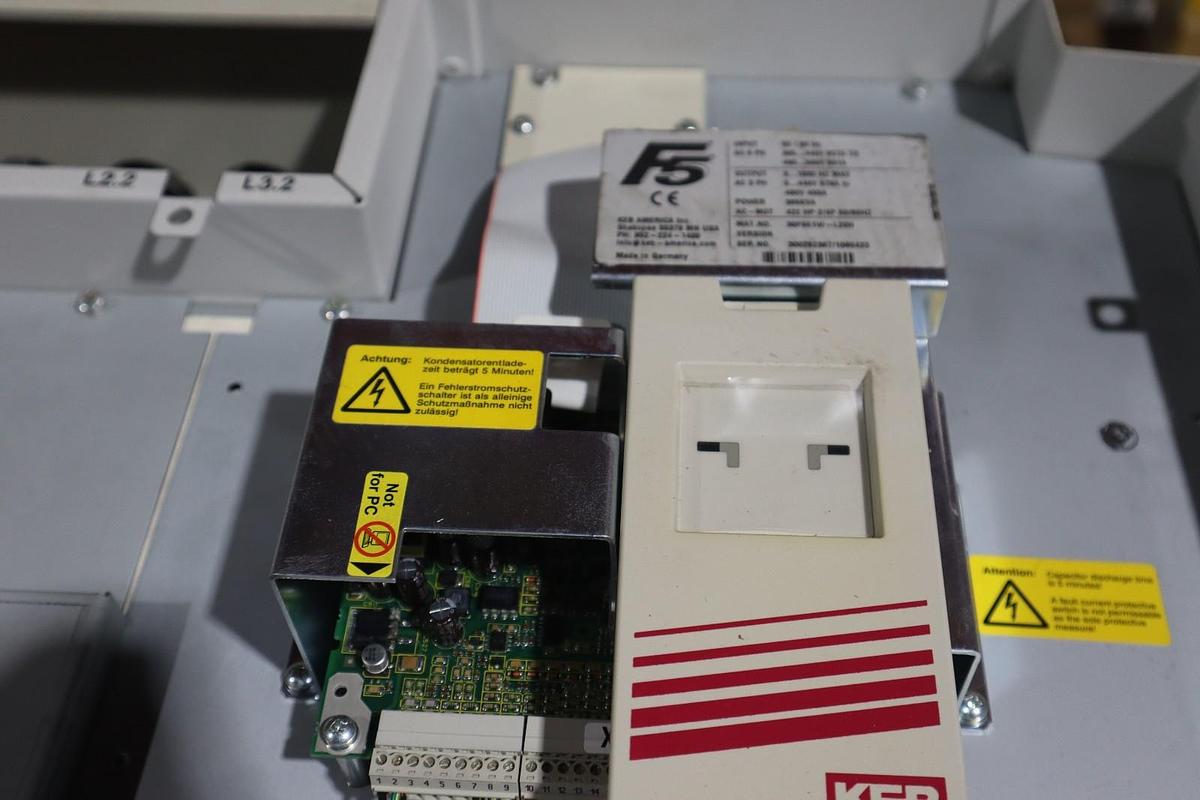 Used KEB AMERICA 30F5E1W-L20H COMBIVERT F5 Variable Frequency Drive 422 HP #SGF-209