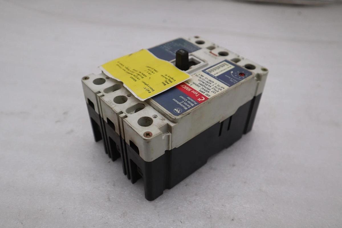 Used Westinghouse HMCP100R3 Motor Circuit Protector 3 Pole STK CC225