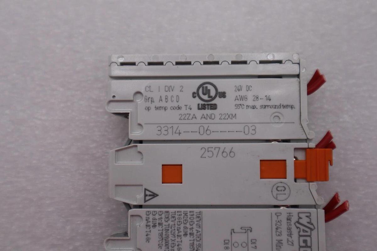 Used Wago 750-430 8-Channel Input Module 8 Digital Input 24VDC 3.0ms Filter #K-1730