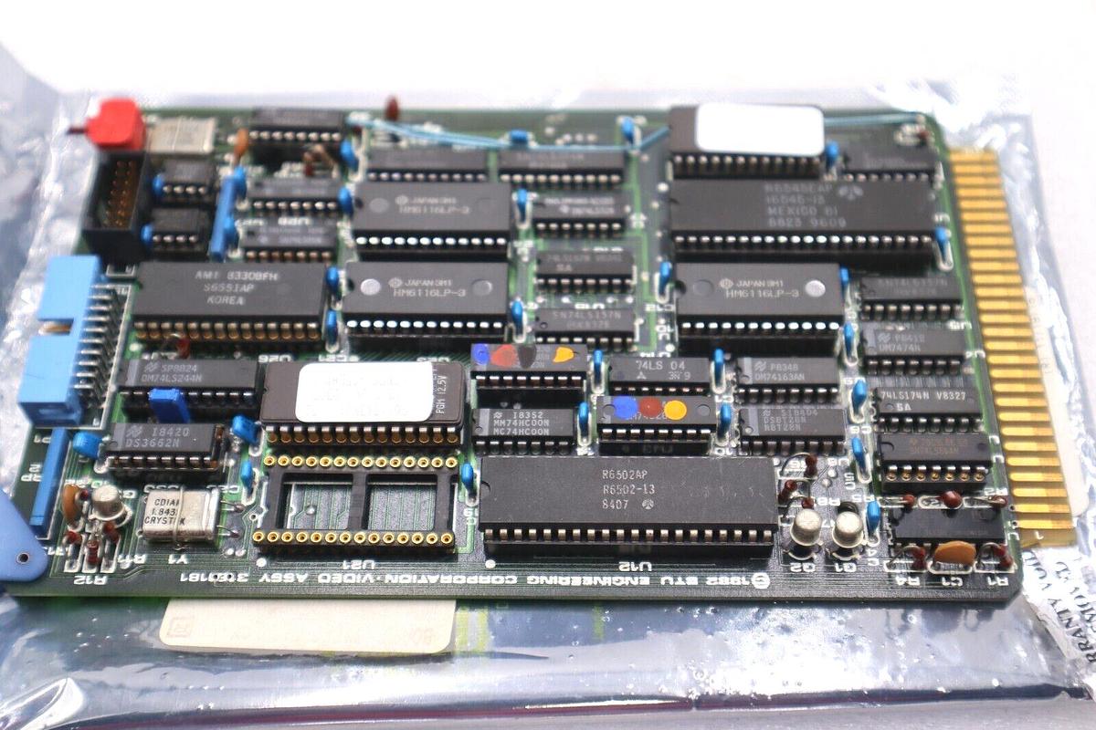 Used BRUCE 3161180 ENGINEERING CORP VIDEO BOARD REV A STOCK #2727