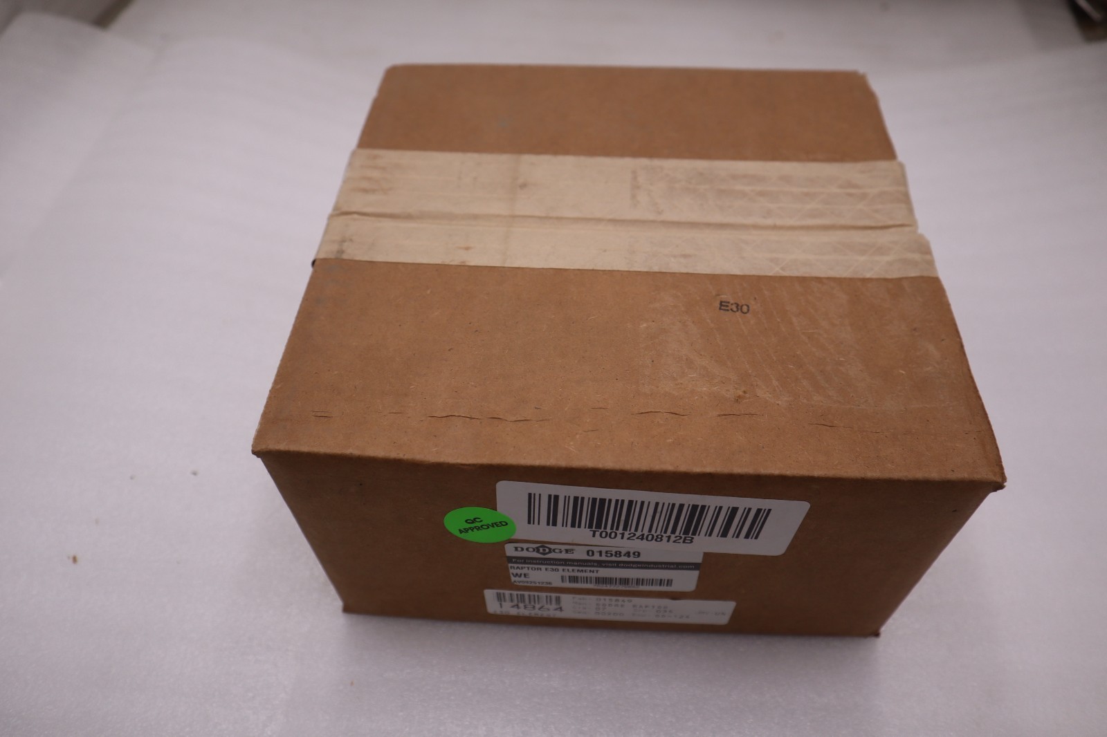 DODGE 015849 RAPTOR E30 ELEMENT 5-7/16 INCH BORE - NEW UNIT - STOCK GF440A