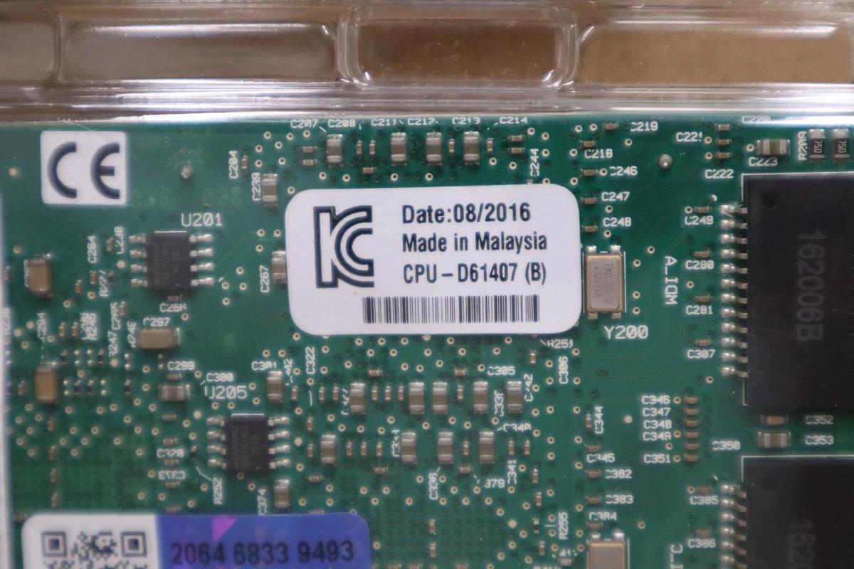 Used NEW IN BOX Intel CPU-D61407 (B) PR0/1000 PT Quad Port Server Adapter STOCK H768A